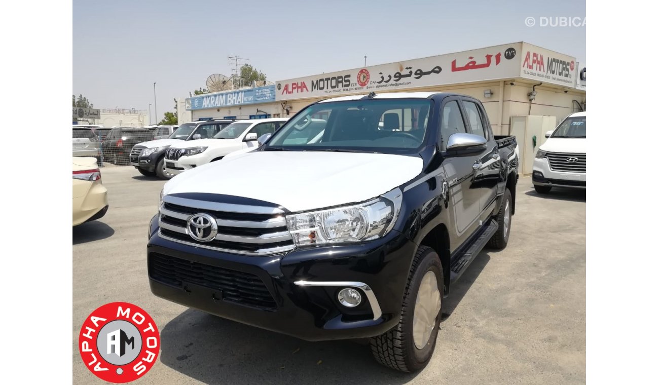 Toyota Hilux 2.4L Diesel   4X4 AT FULL OPTION 2019 FOR EXPORT