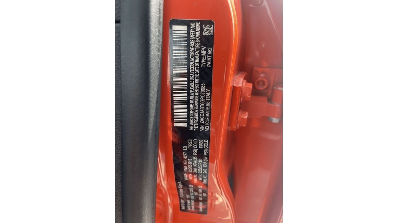 Jeep Renegade Sport Jeep Renegade, Latitude Copart Lot: 1-63918252 VIN: ZACCJABT6GPC70085