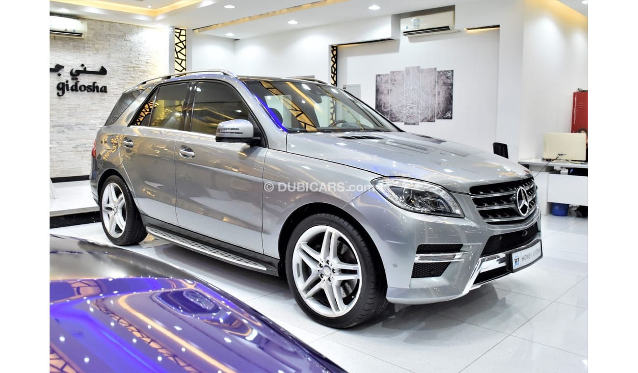 Mercedes-Benz ML 350 EXCELLENT DEAL for our Mercedes Benz ML350 4Matic ( 2014 Model ) in Gray Color GCC Specs