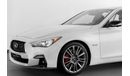 Infiniti Q50 Red Sport 400 2018 Infiniti Q50 S 3.0L V6 Red Sport / Full Infiniti History