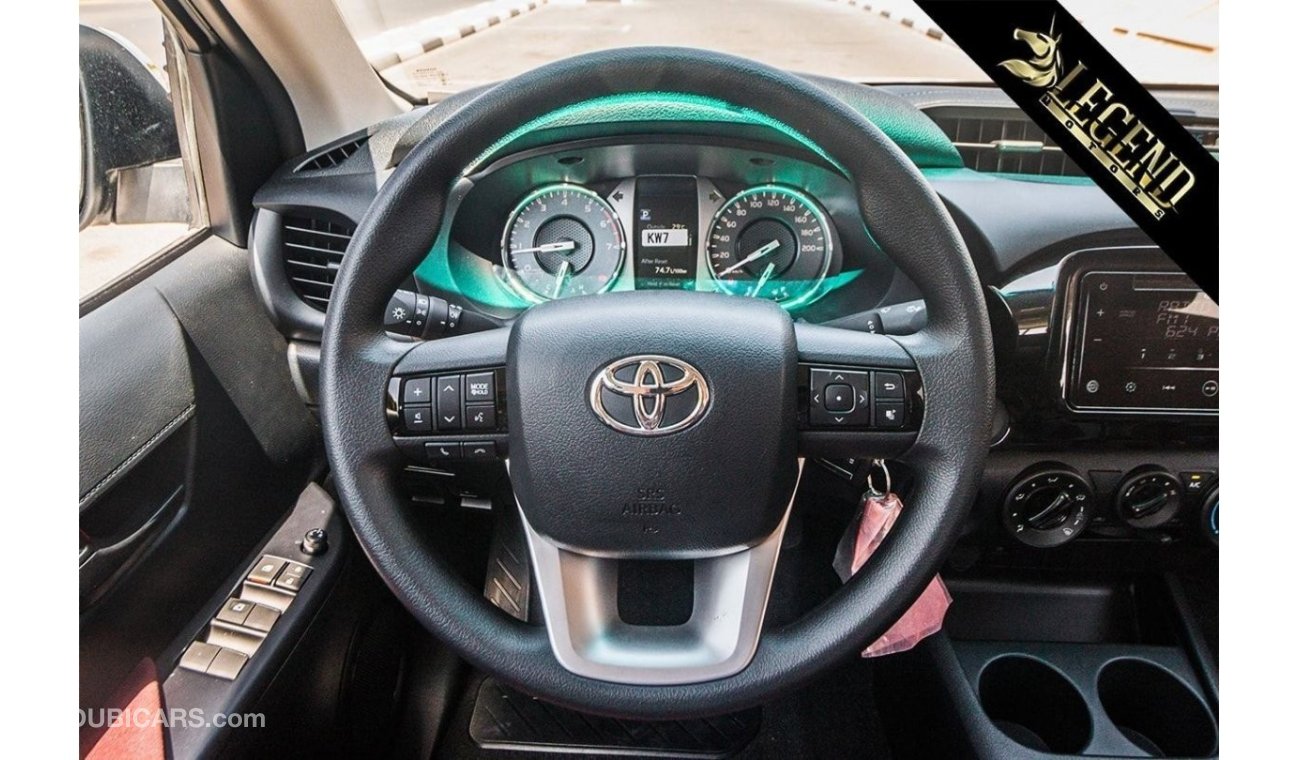 تويوتا هيلوكس 2021 Toyota Hilux 2.7L 4x2 GLS | Double Cabin | Export Outside GCC