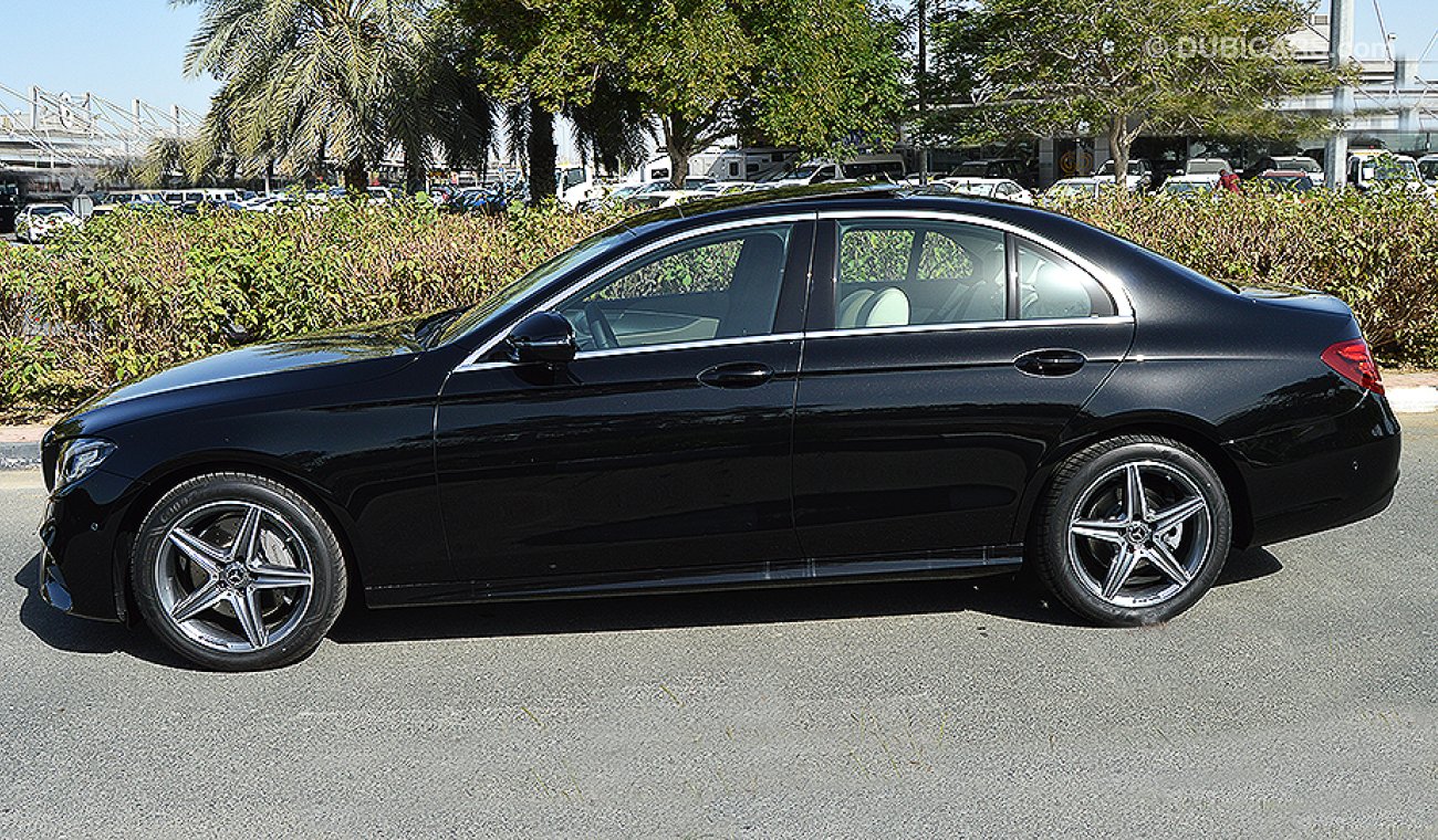 Mercedes-Benz E200 4MATIC 2020, 2.0L-Turbo, GCC 0km w/ 2Yrs Unlimited Mileage Warranty + 3Yrs Service @ EMC