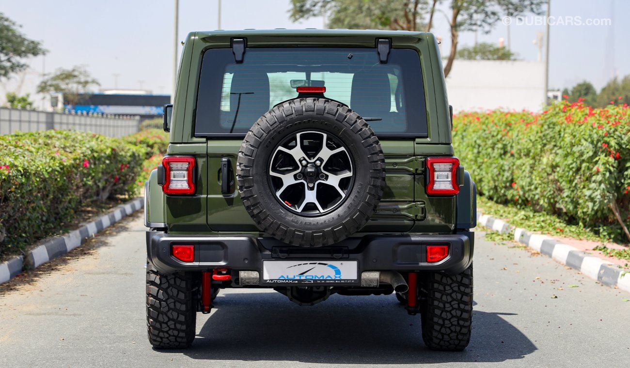 Jeep Wrangler Unlimited Rubicon V6 3.6L , GCC , 2021 , 0Km , W/3 Yrs or 60K Km WNTY @Official Dealer