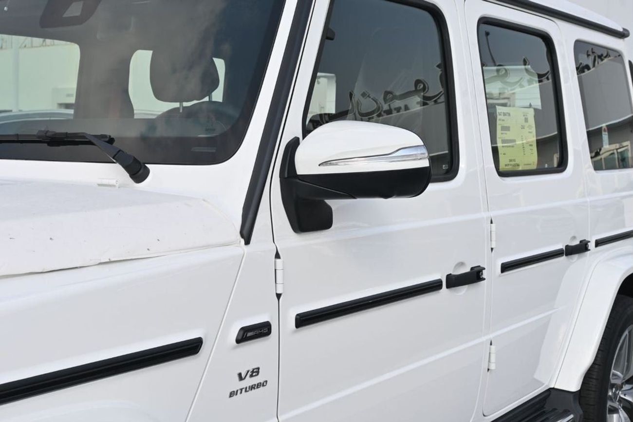 Mercedes-Benz G 63 AMG Mercedes AMG G63 4.0-litre Twin-Turbocharged V8 Petrol, Model 2024 Color White