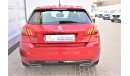 بيجو 308 1.6L GT LINE 2020 GCC AGENCY WARRANTY