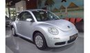 فولكس واجن بيتيل Beetle 1.6L | GCC Specs | Excellent Condition | Single Owner | Acci