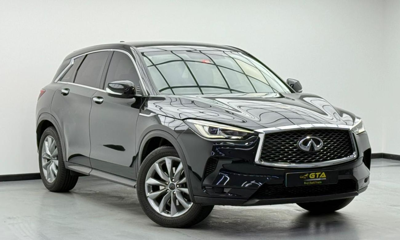 إنفينيتي QX50 Luxe 2.0L 2022 Infiniti QX50 Luxe, 2028 Infiniti Warranty + Service Pack, Full Infiniti Service Hist