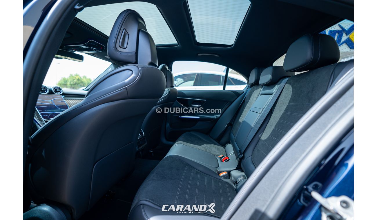 Mercedes-Benz C 200 Sport 2022 Cavansite Blue With Sunroof