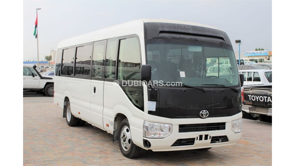 Toyota Coaster 4.2L MT 2021 Diesel 22 seats for sale. White, 2020