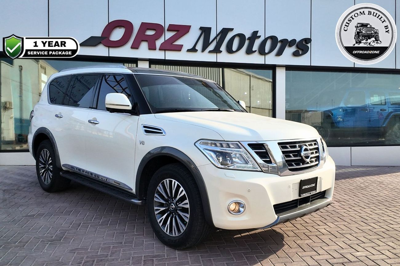 Nissan Patrol Nissan Patrol White Platinum / 1 Year Service Package Included