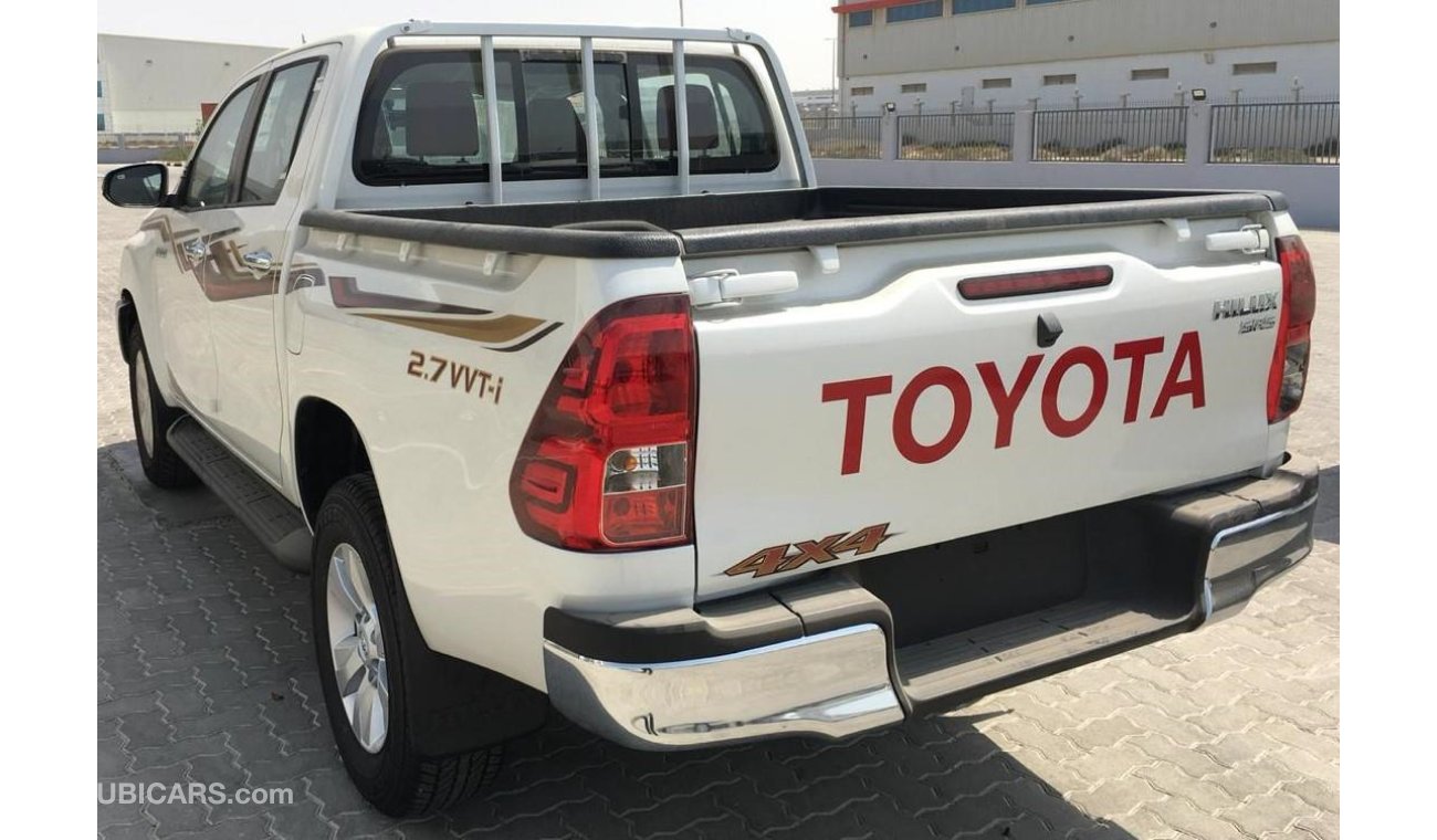 Toyota Hilux 2020 2.7 DC 4x4 CAM. B-LINER. STEEL WIDE. SR5 full option - out GCC- Black/Black available