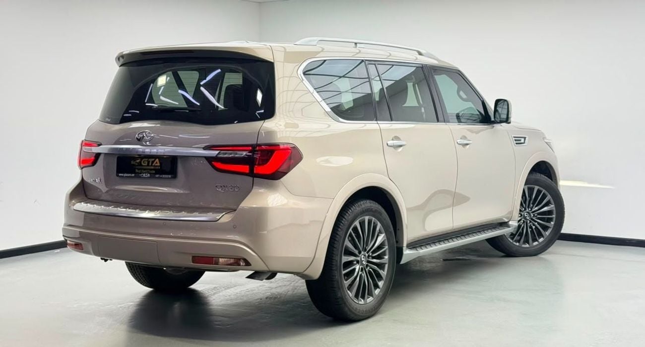 إنفينيتي QX80 LUXE SENSORY PROACTIVE 2024 Infiniti QX80 Sensory Proactive, 2029 Infiniti Warranty, 2027 Infiniti S