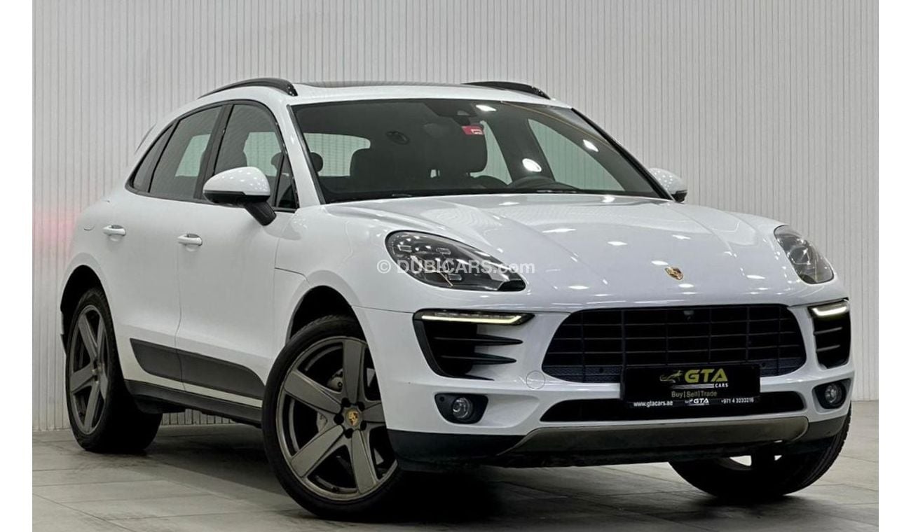 Porsche Macan 2017 Porsche Macan S, Warranty, Full Service History, Full Options, Low Kms, GCC