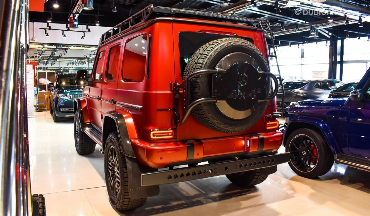 مرسيدس بنز G 63 AMG 4X4² BRAND NEW MERCEDES - BENZ G63 4X4 SQUARED 2023 RED MATE COLOR