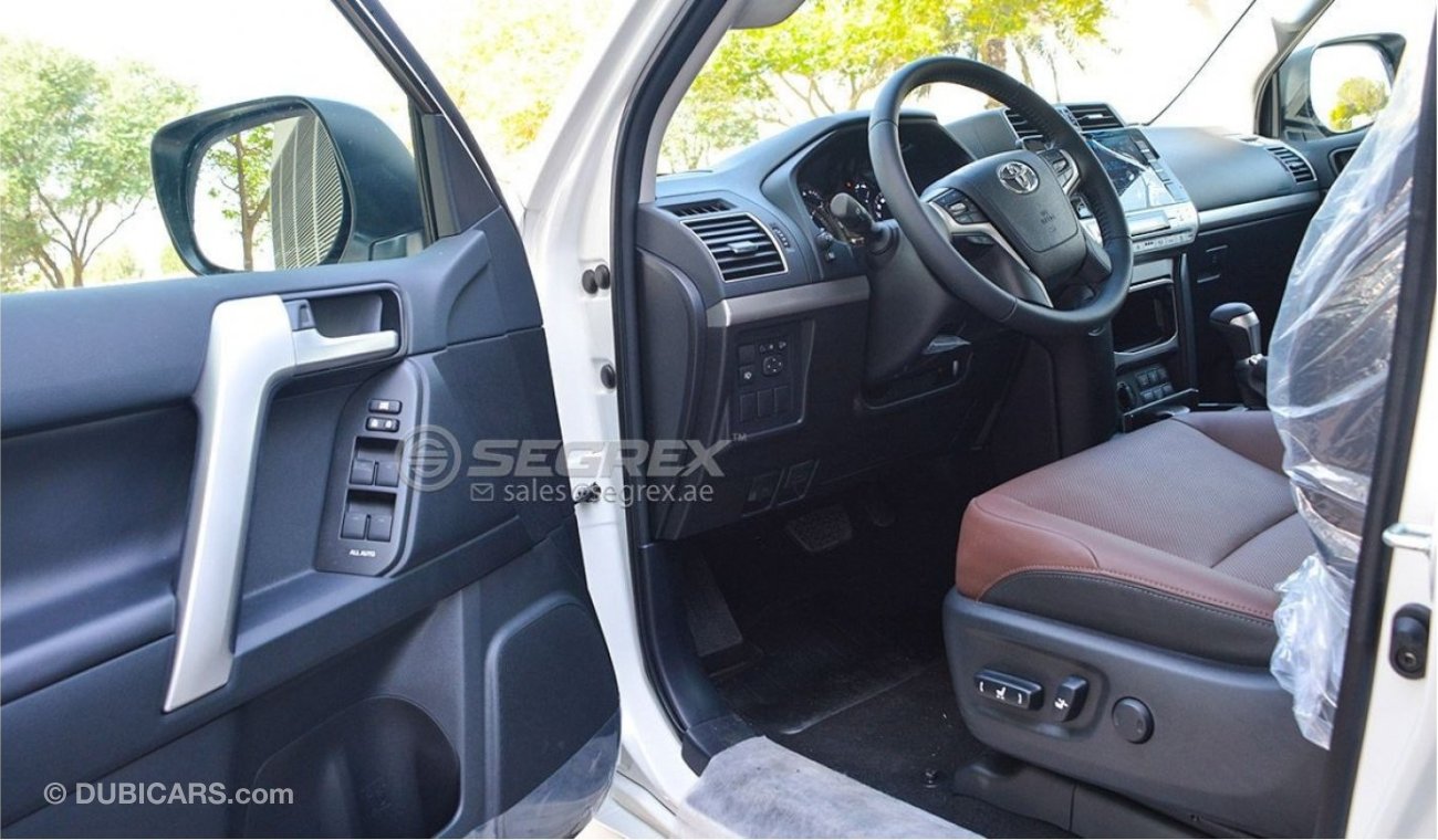 Toyota Prado PRADO 4.0L V6 VX-E-SPARE DOWN LEATHER SEATS, 17'' ALLOY WHEEL, SEAT VENTILATION, SMART KEY MODEL 202