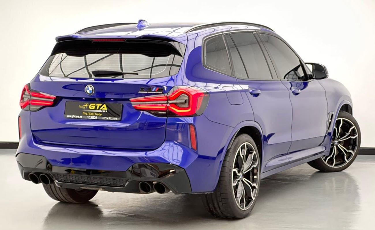 BMW X3 2022 BMW X3 M Competition, 07/2027 BMW Warranty + Service Contract, Full BMW Service History, GCC