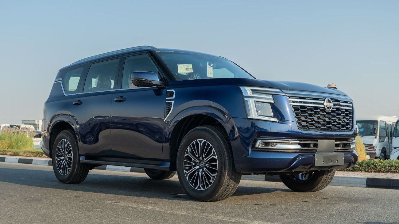 نيسان باترول SE PLATINUM CITY 2026 Nissan Patrol SE Platinum 3.8L AT Petrol (Blue-Red) (Export Only)