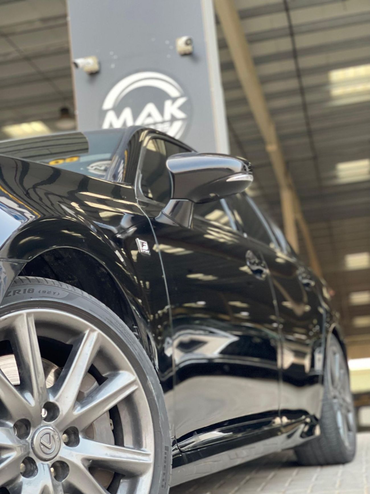 لكزس GS 350 F-Sport 3.5L REAR WHEEL DRIVE / BIG AND COMFORT SEATS / 8 SPEEDS / IN PERFECT CONDITION