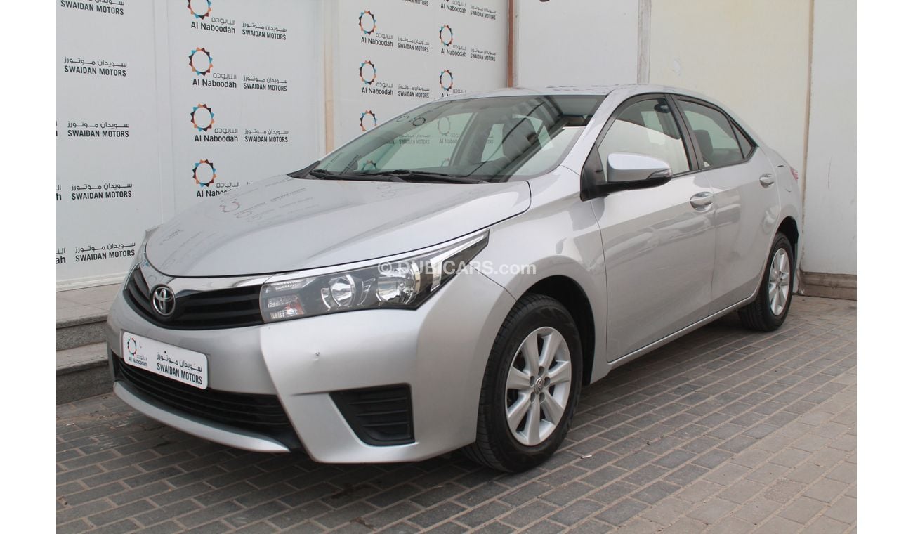 Toyota Corolla 2.0L SE 2015 MODEL GCC SPECS