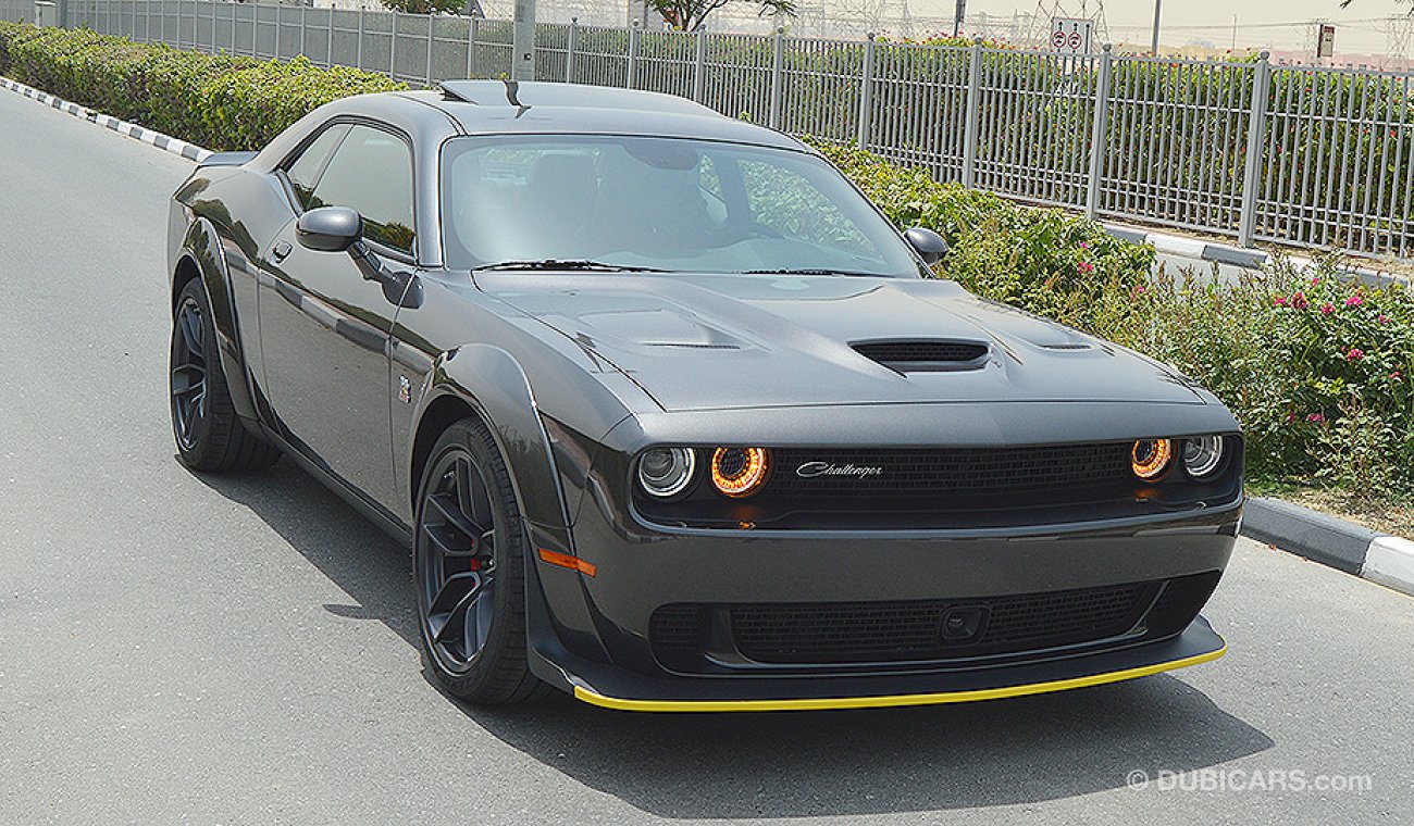 Dodge Challenger 2019 Scatpack WIDEBODY, 392 HEMI, 6.4 V8 GCC, 0km with 3Yrs or 100,000km Warranty