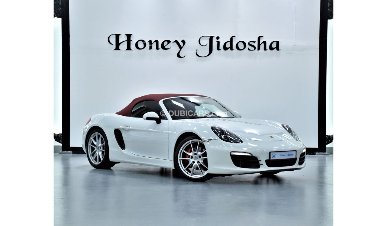 Porsche 718 Boxster EXCELLENT DEAL for our Porsche Boxster S ( 2014 Model ) in White Color GCC Specs