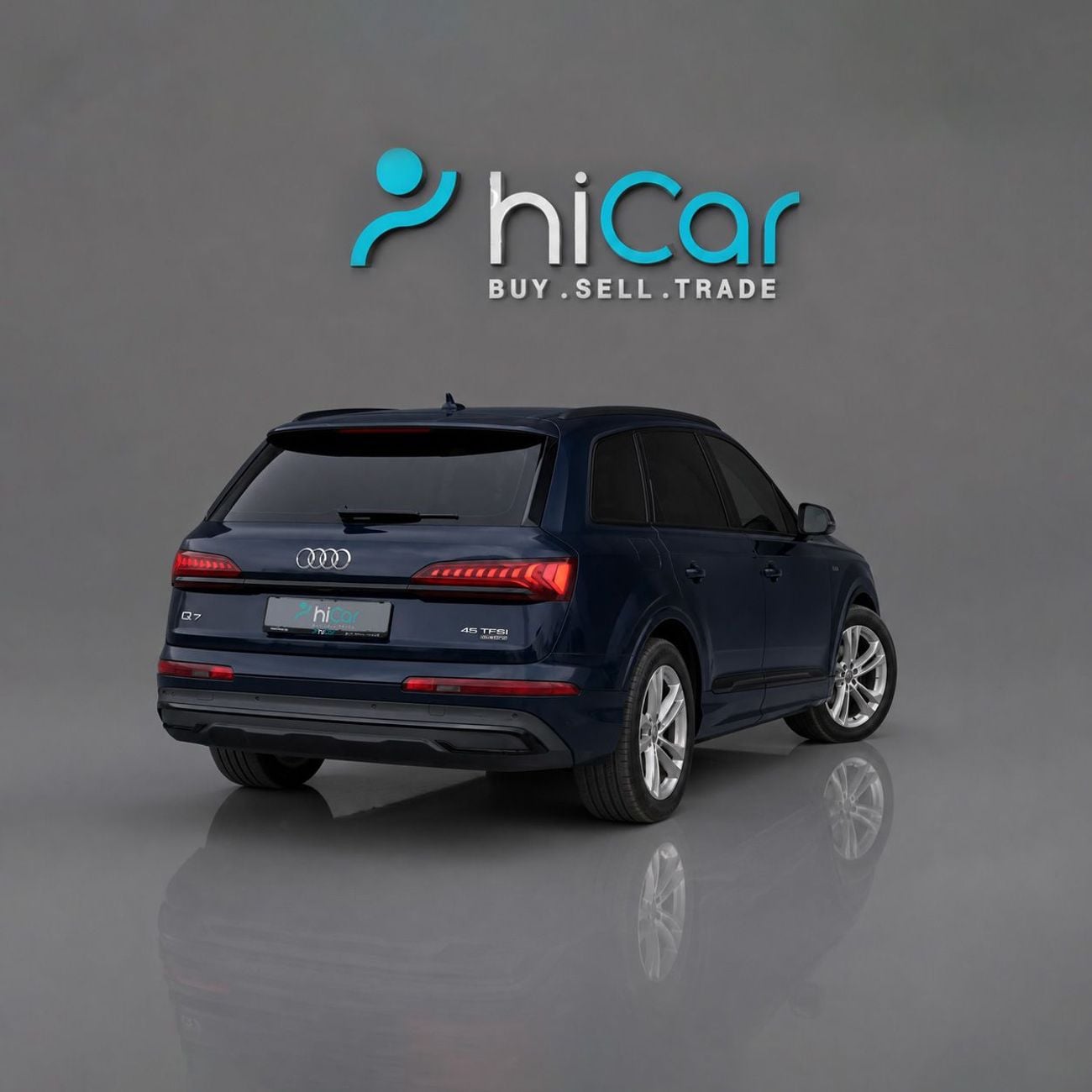 أودي Q7 45 TFSI AED 3,161 P.M • 0% Downpayment •  Audi Q7 45 TFSI Quattro • 1 Year Warranty