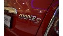Mini Cooper S Coupé Very low Kilometer Mini Cooper S 2013 Model GCC Specs