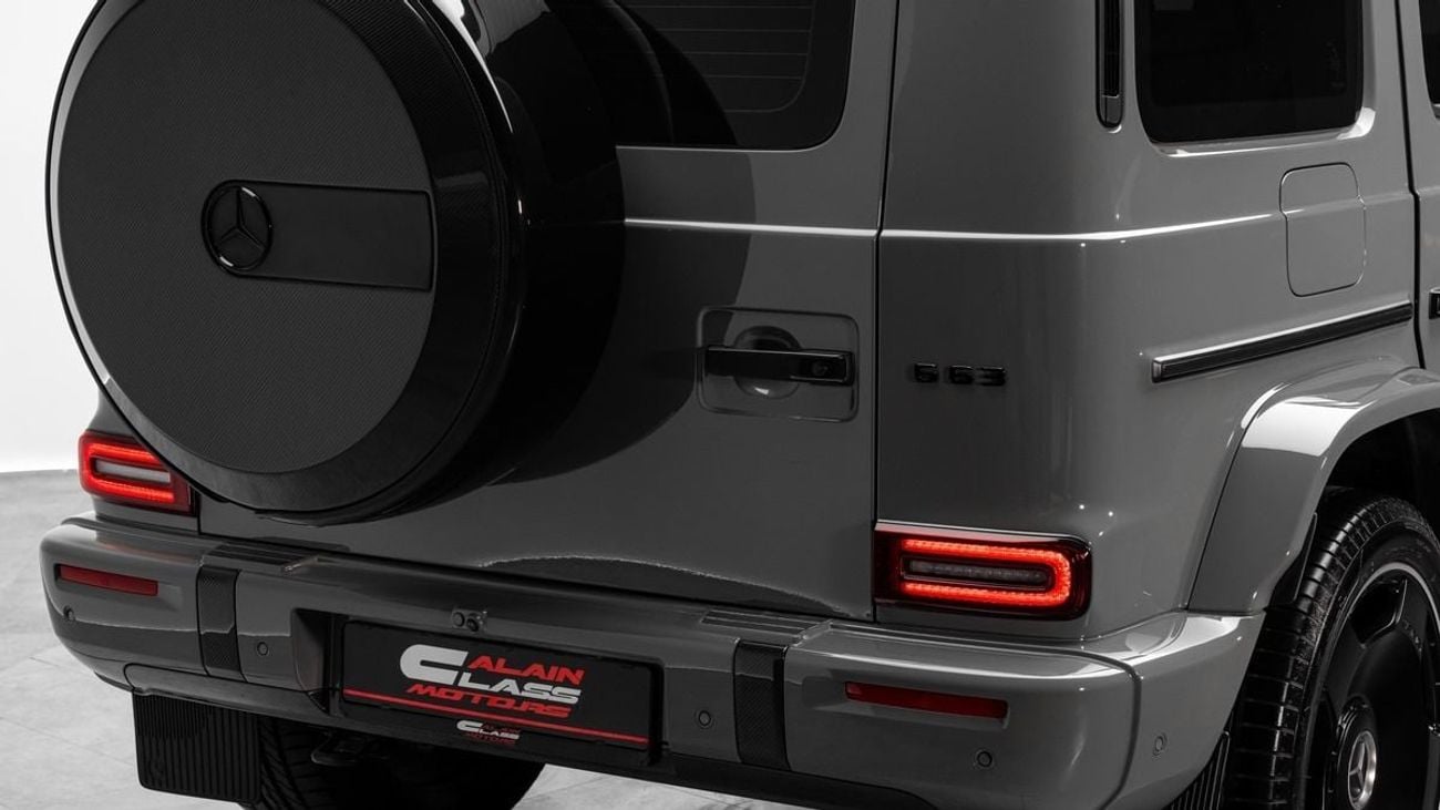Mercedes Benz C63 AMG - 2025 - GCC Specs - Under Warranty and Service Contract