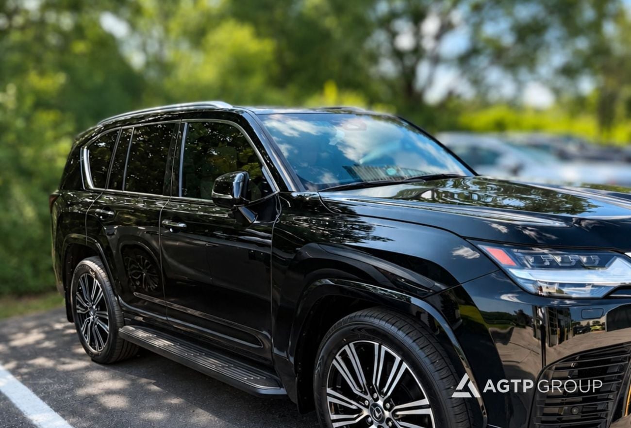 Lexus LX600 3.5L V6 Twin-Turbo Petrol | FULL OPTION | 4WD | Automatic | Canadian Specs | Black | Tan Leather Int