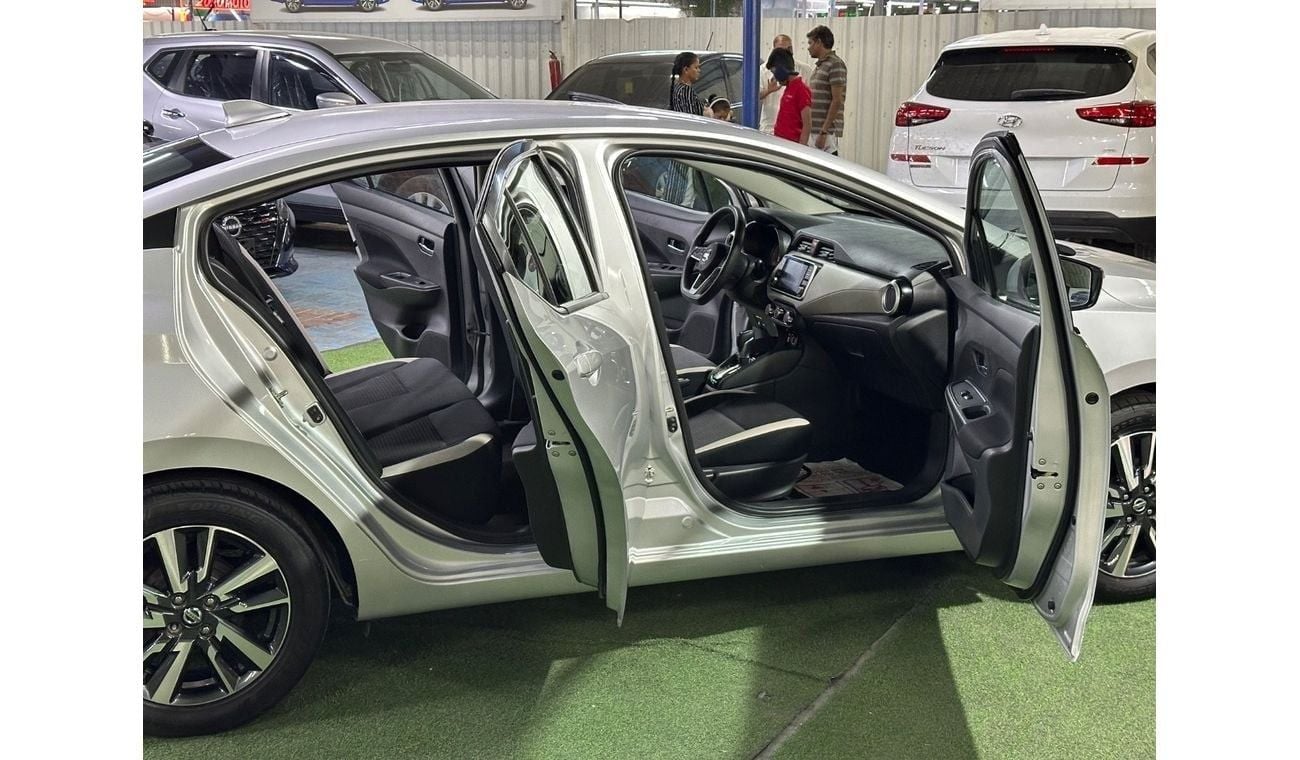 نيسان فيرسا Nissan Versa 2021 1.6L good condition rear camera mileage 97000 km