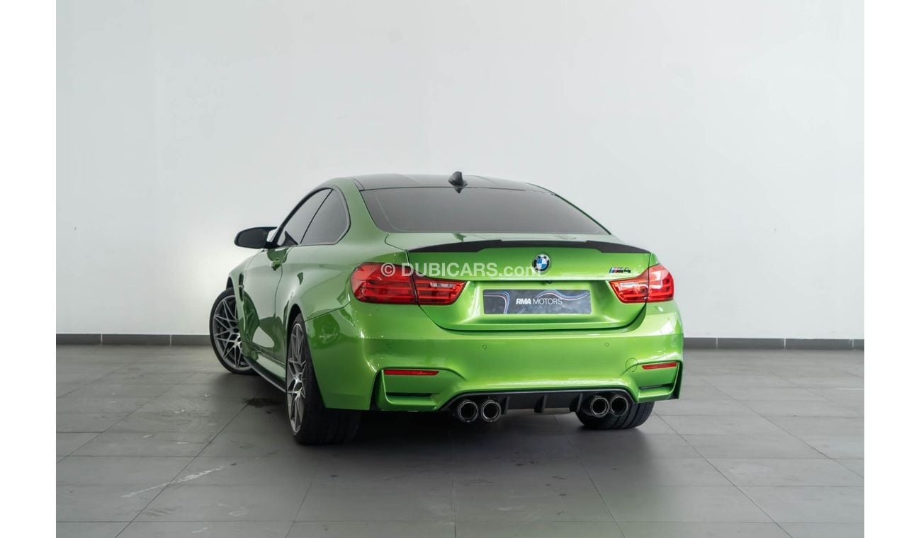 BMW M4 Competition 2017 BMW M4 Competition Pack / Individual High Option Spec in Java Green / Full Service 
