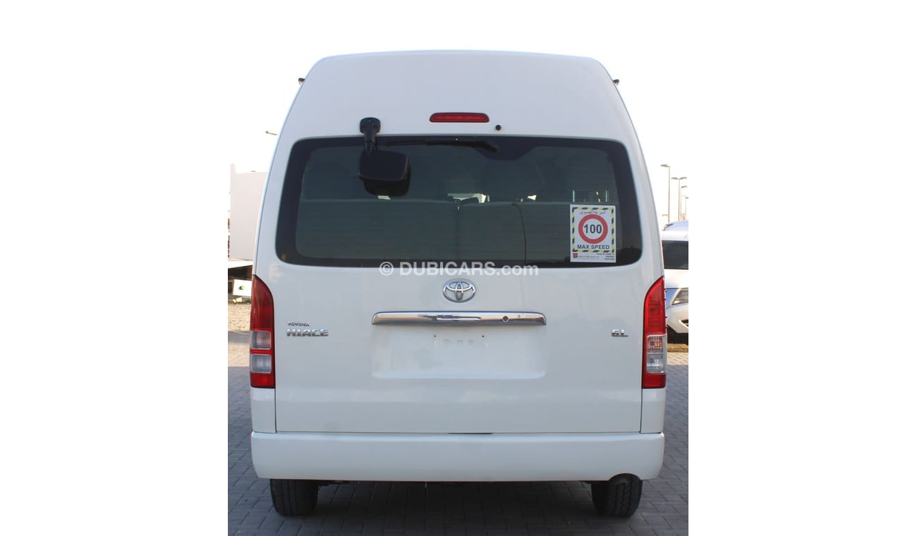 Toyota Hiace GL - High Roof LWB Toyota Hiace 2016 GCC High Roof, in excellent condition