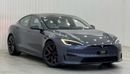 تسلا Model S Plaid (AWD) 2023 Tesla Model S Plaid, 2027 Tesla Warranty, 2031 Tesla Battery Warranty, Low Kms, GCC