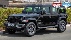 Jeep Wrangler Unlimited Sahara V6 , GCC , 2021 , 0Km , W/3 Yrs or 60K Km WNTY @Official Dealer