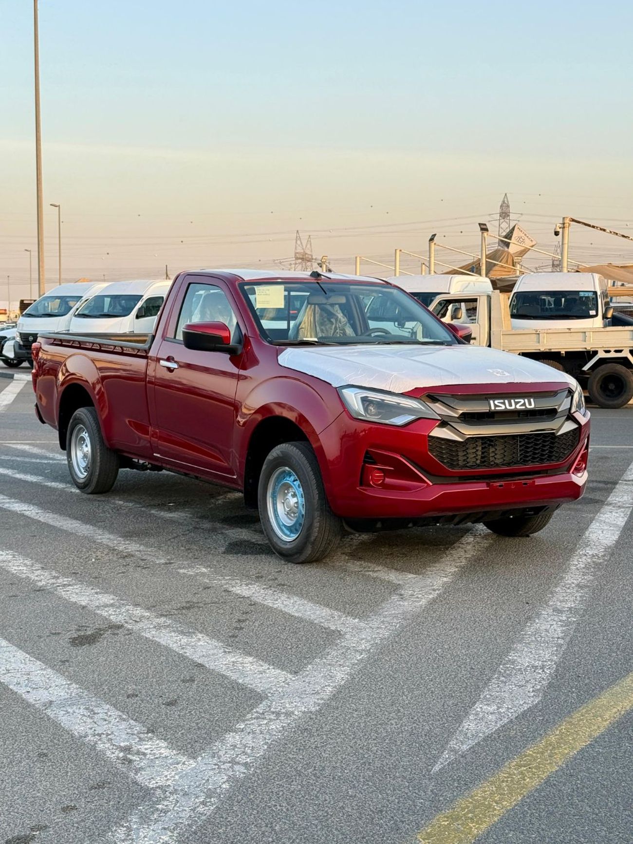 Isuzu DMax ISUZZ -D-MAX - SiNGLE CAB - 4x2 - 1.9L - DiESEL - 2026 - RED