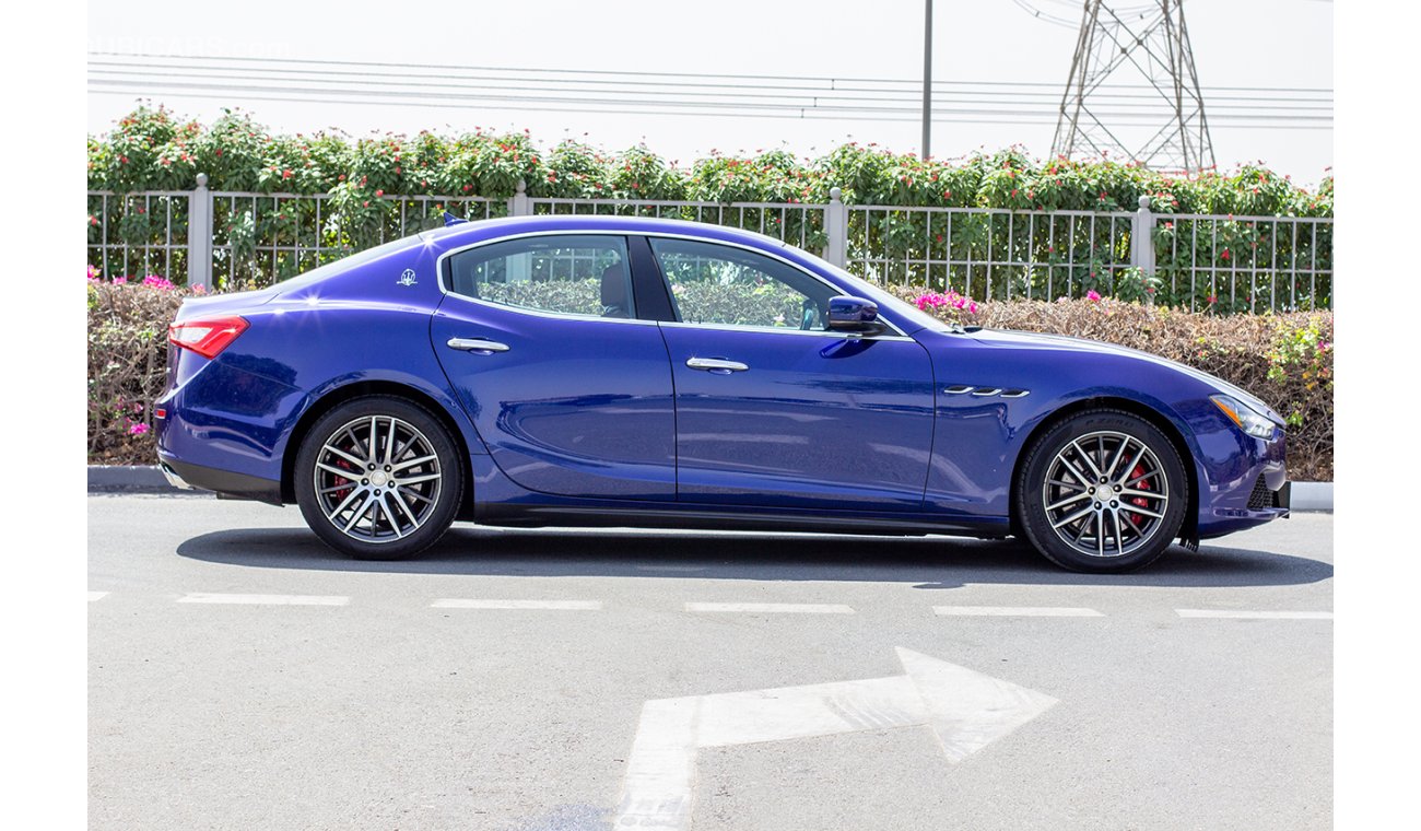 مازيراتي جيبلي MASERATI GHIBLI S - 2014 - GCC - ZERO DOWN PAYMENT - 1890 AED/MONTHLY - 1 YEAR WARRANTY