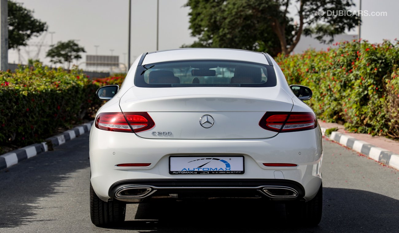 مرسيدس بنز C 200 كوبيه 2020 0km W/3 Yrs or 100K km Warranty @ Official dealer.