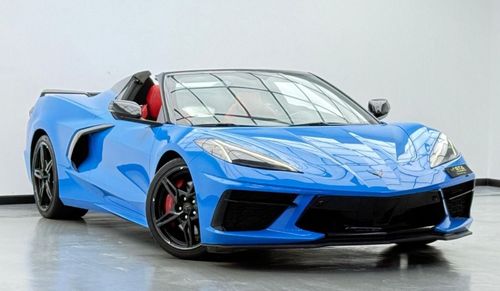 شيفروليه كورفت 2LT 6.2L (495 HP) Convertible 2022 Chevrolet Corvette Stingray 2LT Convertible, 1 Year Warranty, FSH