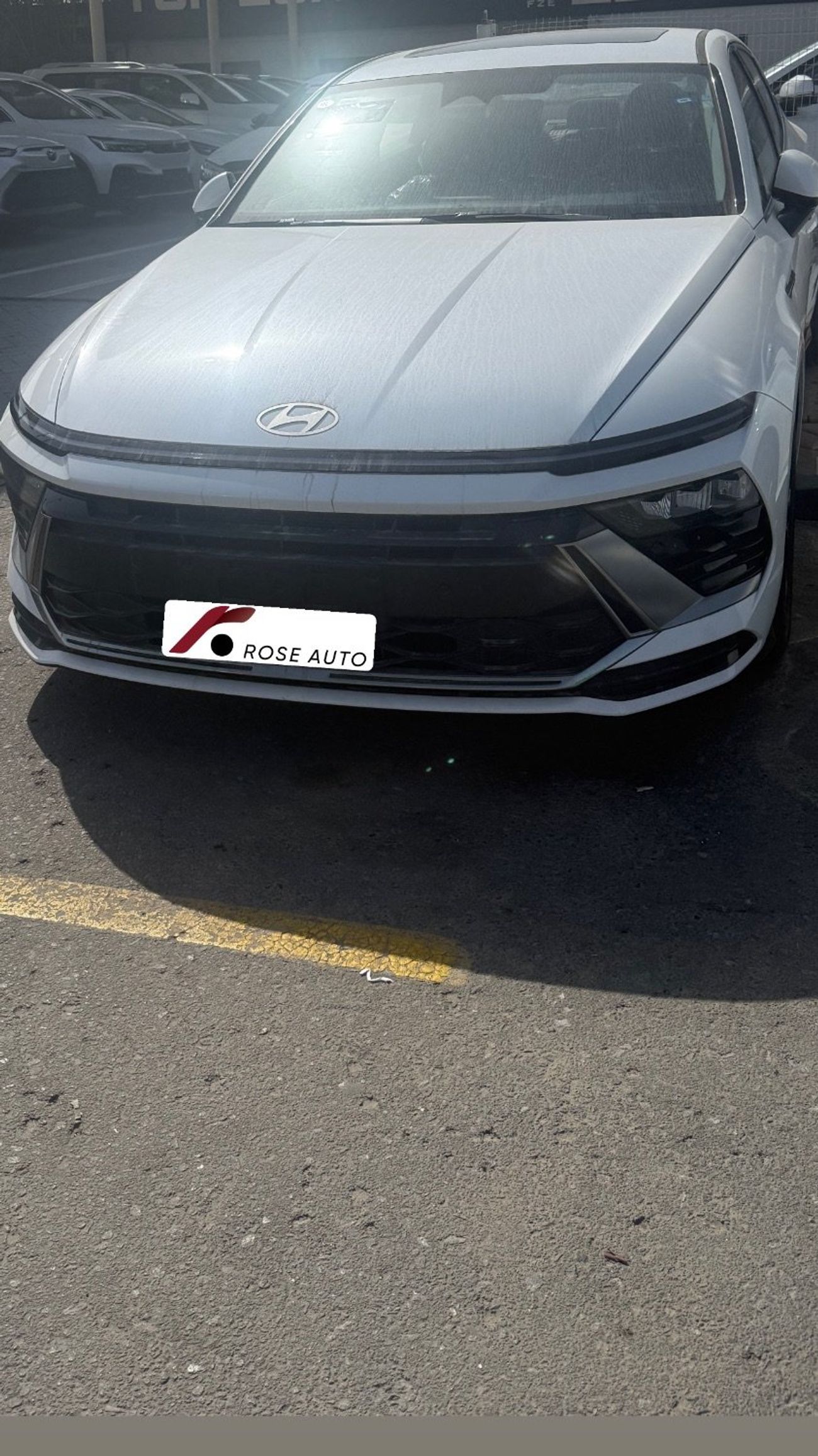 هيونداي سوناتا Hyundai sonata / Chinese / white / 0 km / petrol