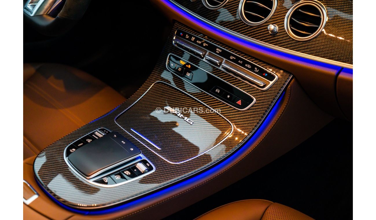 Mercedes-Benz E 63 AMG 4MATIC+ 2021 Mercedes E63S AMG 4 Matic+ / New Delivery Mileage / Mercedes Warranty and Gargash File 