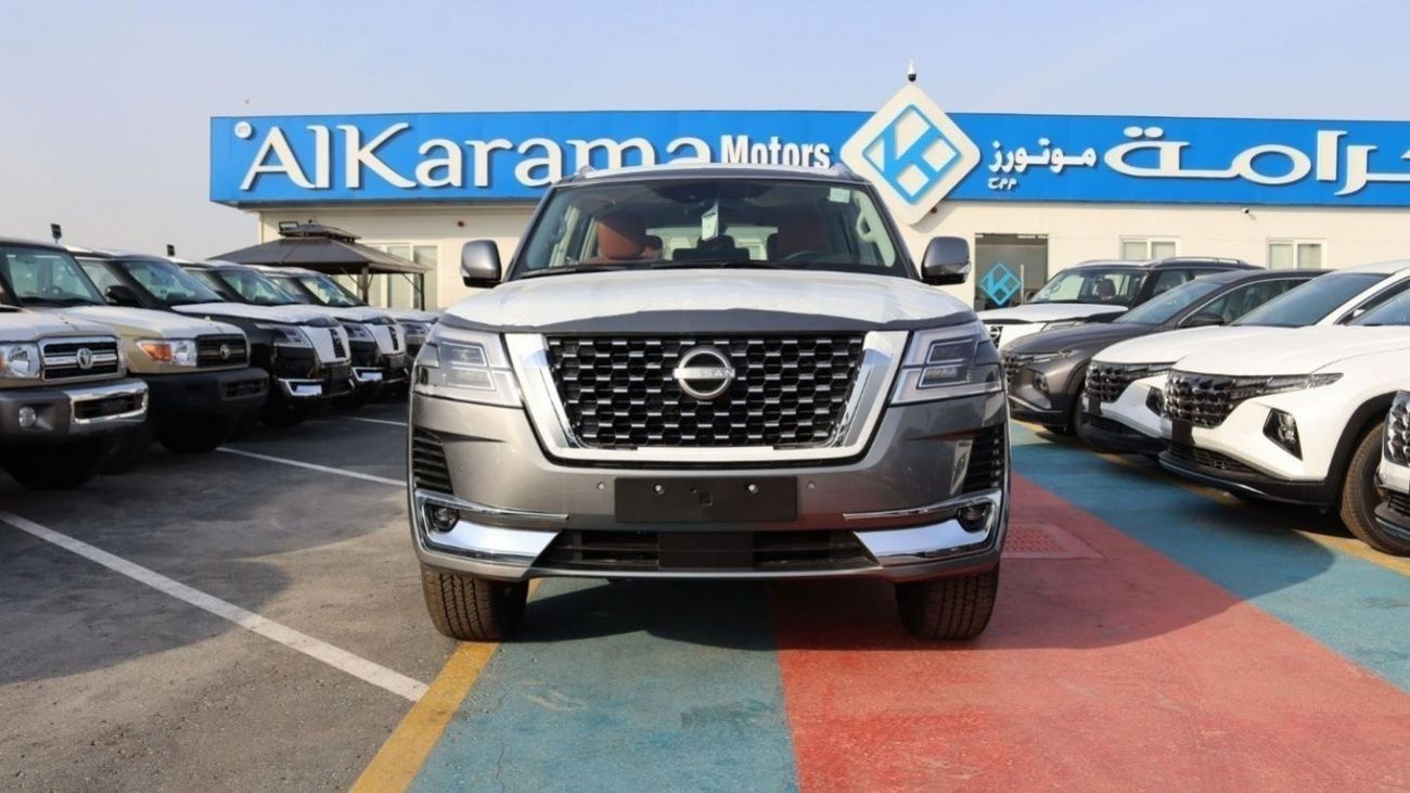 Nissan Patrol Titanium, V8,5.6Ltr, Model 2024.brand new Zero km 20"alloy wheels, Radar, seat ventilation.