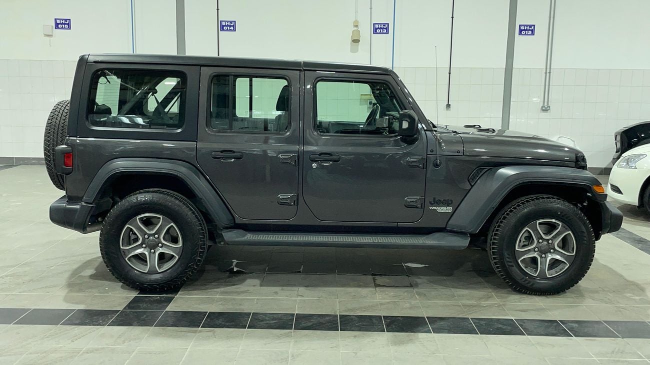 جيب رانجلر 2021 UNLIMITED SPORT | AED 1614/Month | 0 DP | 30 Day Return | Warranty