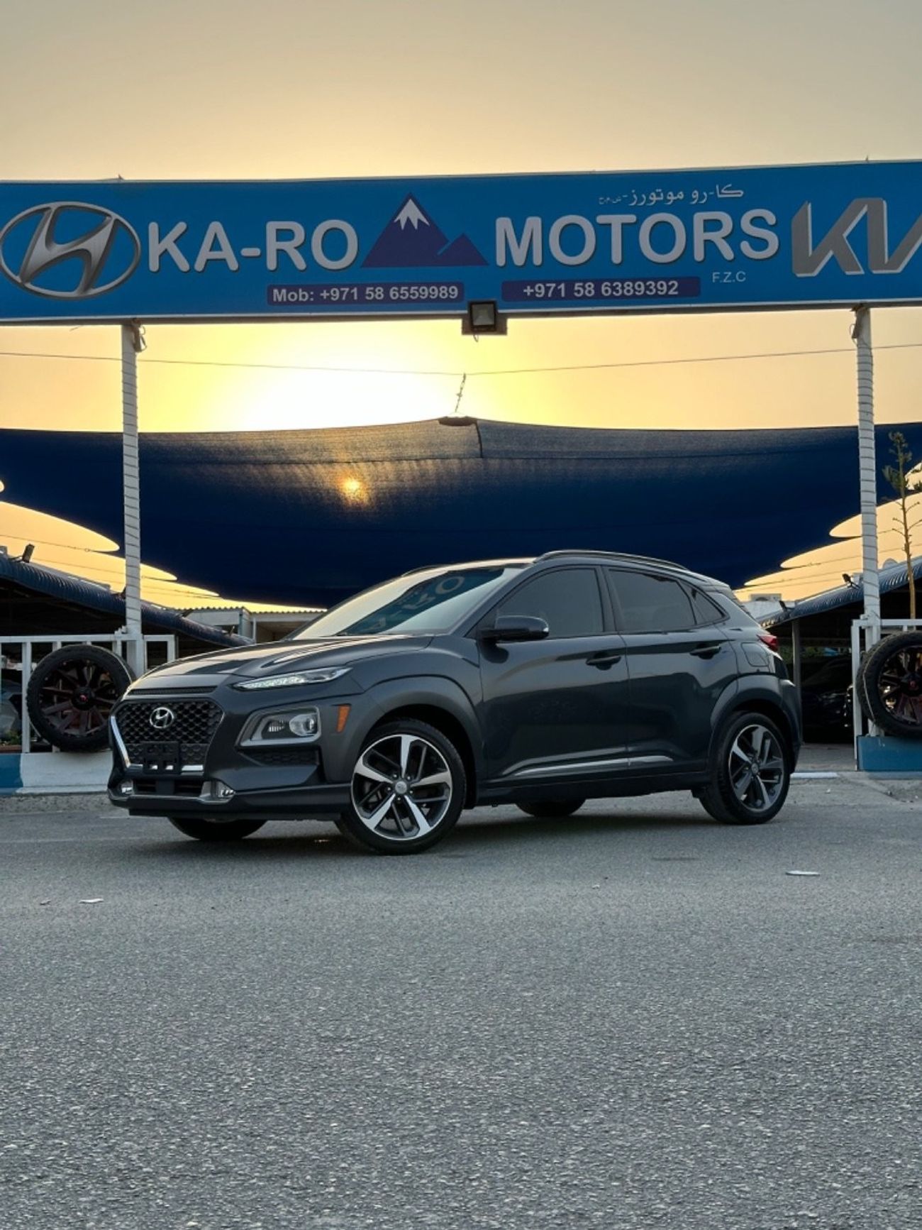 Hyundai Kona GLS Premium Sunroof Hyundai kona, 2021 with an engine capacity of 1.6 Turbo. In good condition, ther