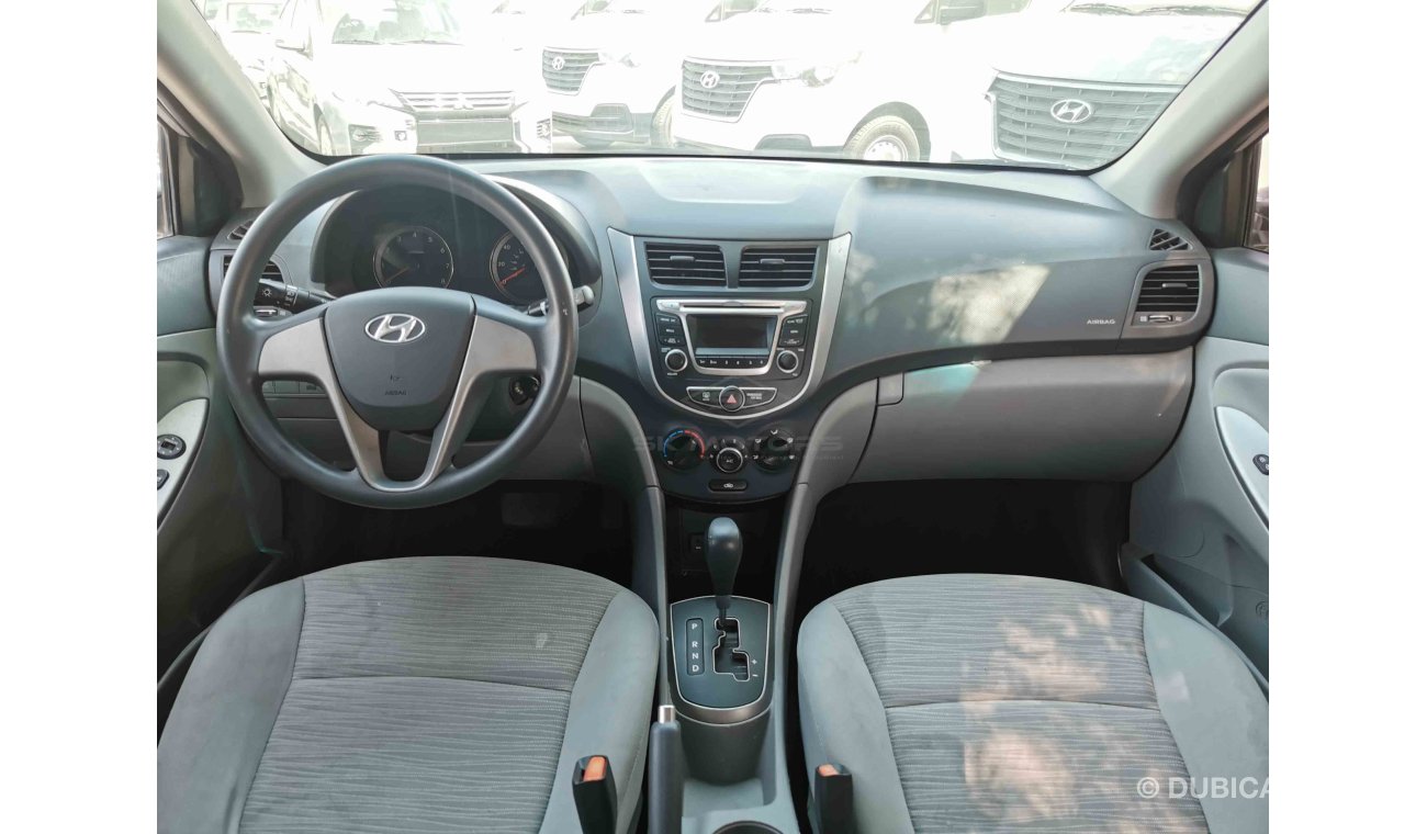 Hyundai Accent 1.6L 4CY Petrol, NO ACCIDENT, Fabric Seats, CD-USB-AUX, Dual Airbags (LOT # 469)