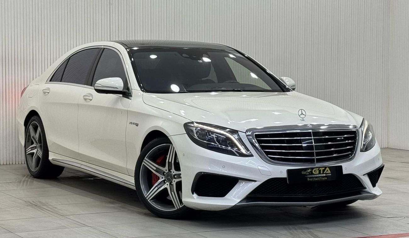 Mercedes-Benz S 63 AMG Std 5.5L 2016 Mercedes Benz S63 AMG, Full Service History, Fully Loaded, Excellent Condition, 6 Butt