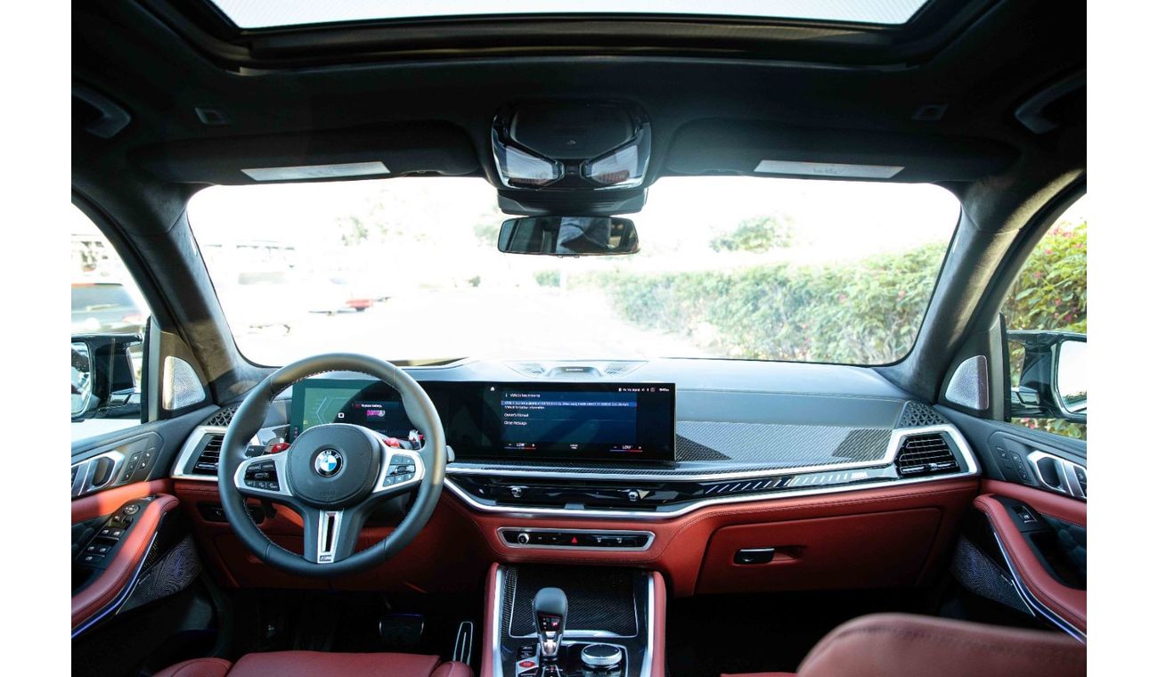 BMW X5M Ferocious twin-turbo V-8 | A posh and techy cabin | Aggressive exterior - 2024 BMW X5 M COMP. V8