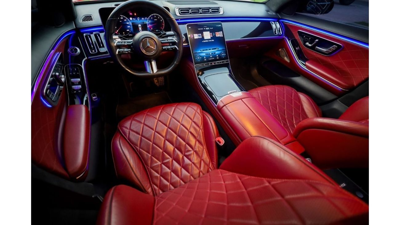 Mercedes-Benz S 500 4M Mercedes-Benz S500 2021 GCC under Agency Warranty with Flexible Down-Payment.