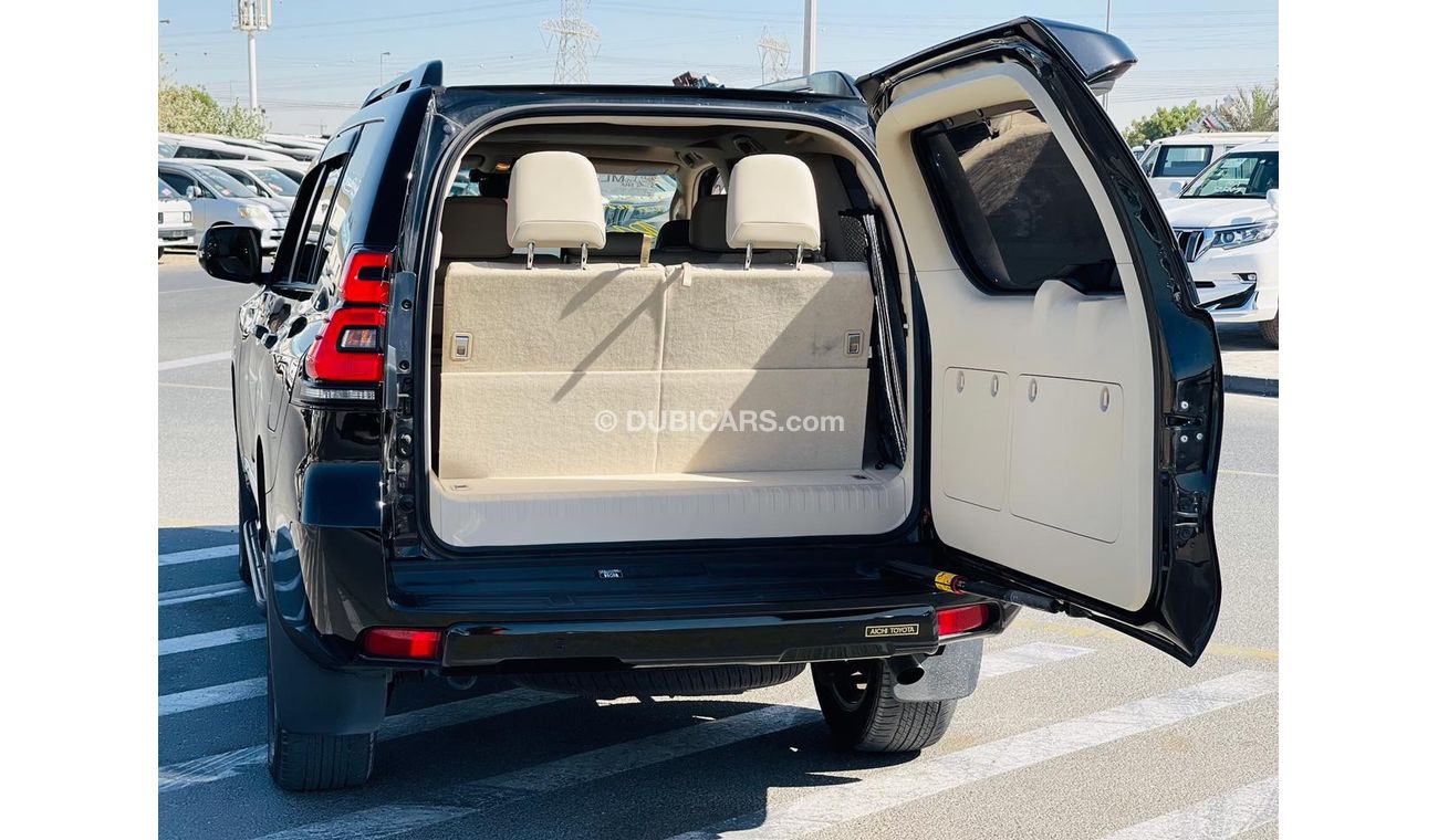Toyota Prado TOYOTA PRADO PETROL ENGINE MODEL 2018 BLACK COLOUR FROM JAPAN