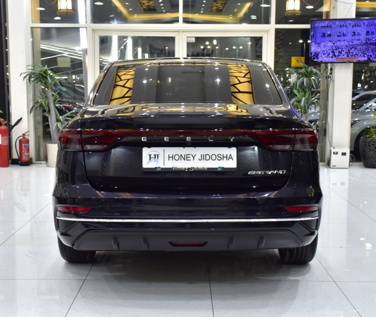 جيلي إمجراند EXCELLENT DEAL for our Geely Emgrand ( 2024 Model ) in Blue Color GCC Specs