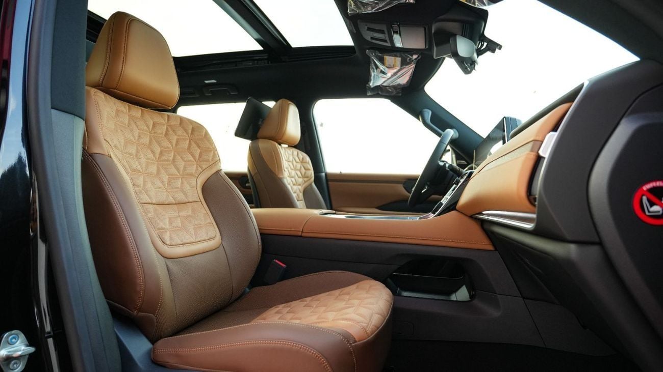 نيسان باترول 3.5TT Twin-Turbo Platinum Black and Tan 2026 MY EXPORT PRICE